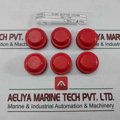 Lot Of 3X Idec Oc-11R Push Button Cap