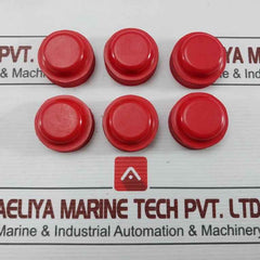 Lot Of 3X Idec Oc-11R Push Button Cap