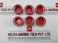Lot Of 3X Idec Oc-11R Push Button Cap