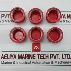 Lot Of 3X Idec Oc-11R Push Button Cap