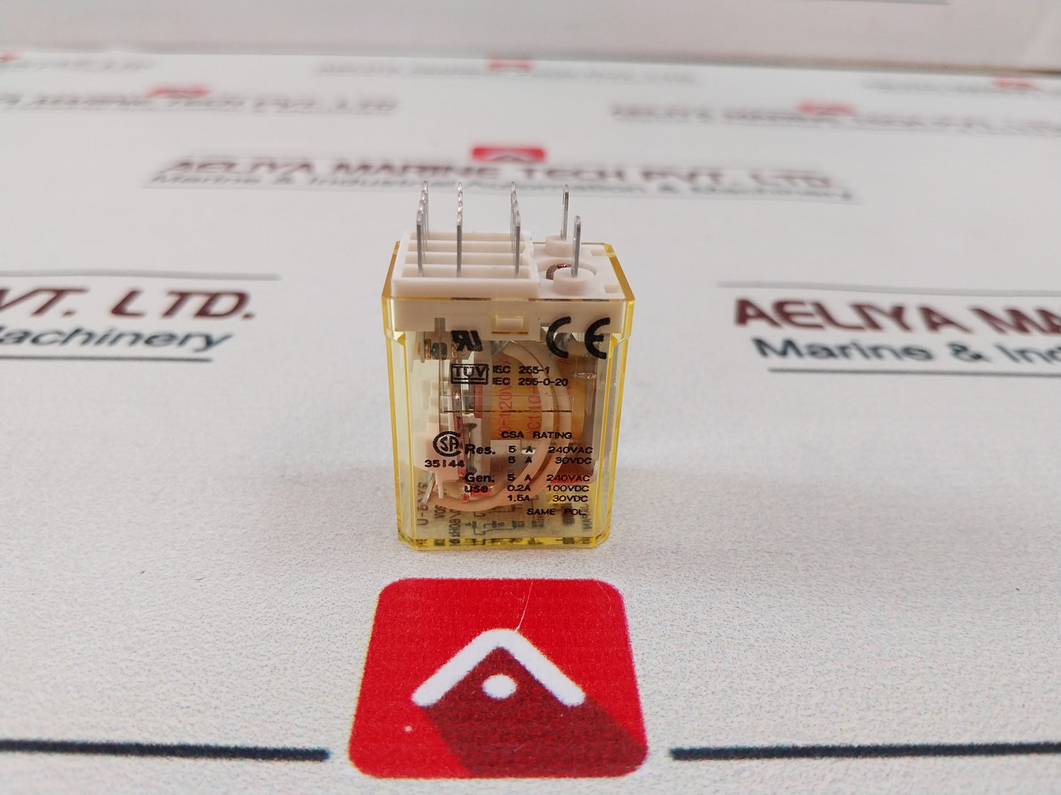 Lot Of 3X Idec Ry4S-u Relay 5A 240Vac 50/60Hz