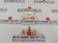 Lot of 3X Idec Ry4s-u Relay AC 110-120V 50/60HZ IEC 255-0-20