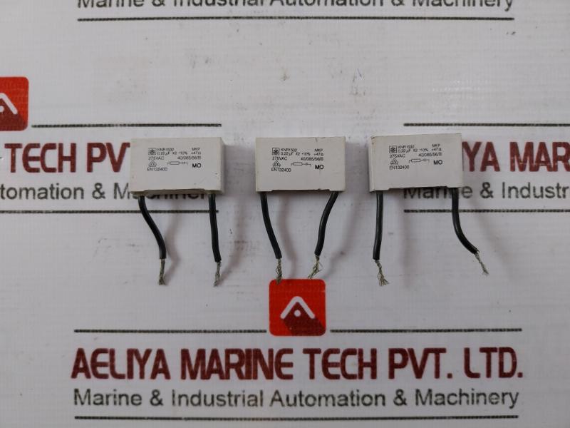 Lot of 3X Iskra KNR1532 Capacitor 275VAC 40/085/56/B EN132400 MO