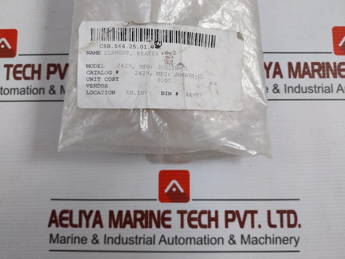 Lot Of 3X Joslyn Clark 2429 Heater Element