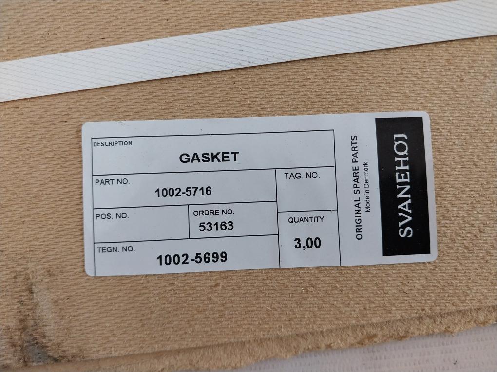 Lot of 3X Klingersil C-4400 Gasket 1002-5716, 53163, 1002-5699