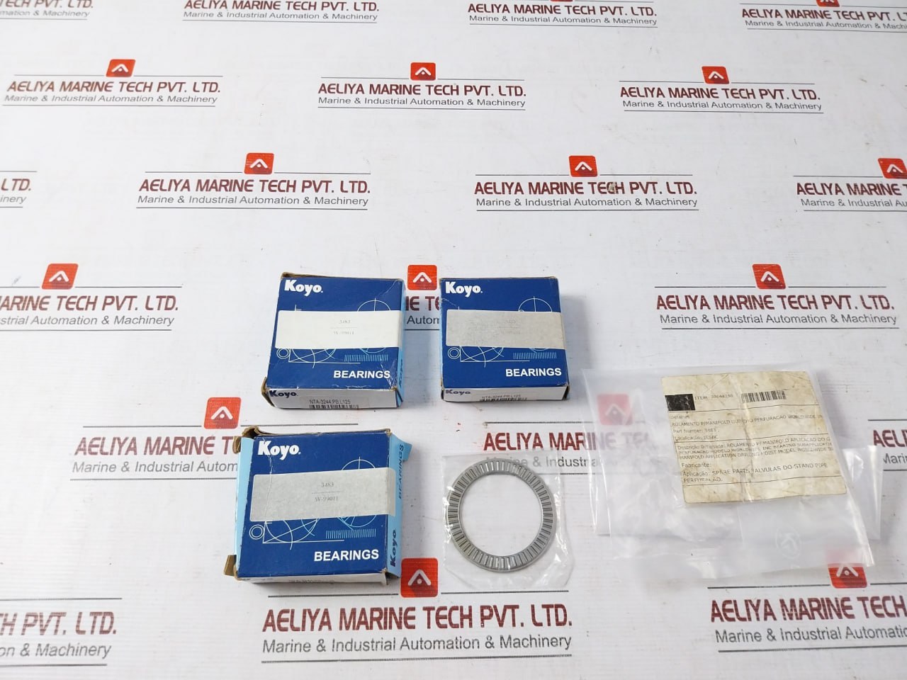 Lot Of 3X Koyo Nta-3244 Thrust Needle Roller Bearing 30144750