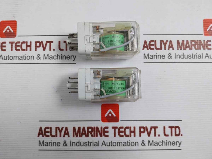 Lot Of 3X Kuhnke Mf2-137 Relay