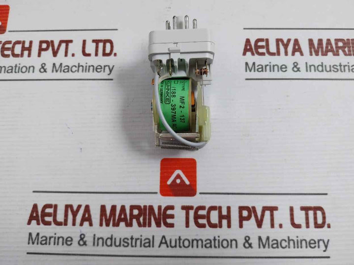 Lot Of 3X Kuhnke Mf2-137 Relay