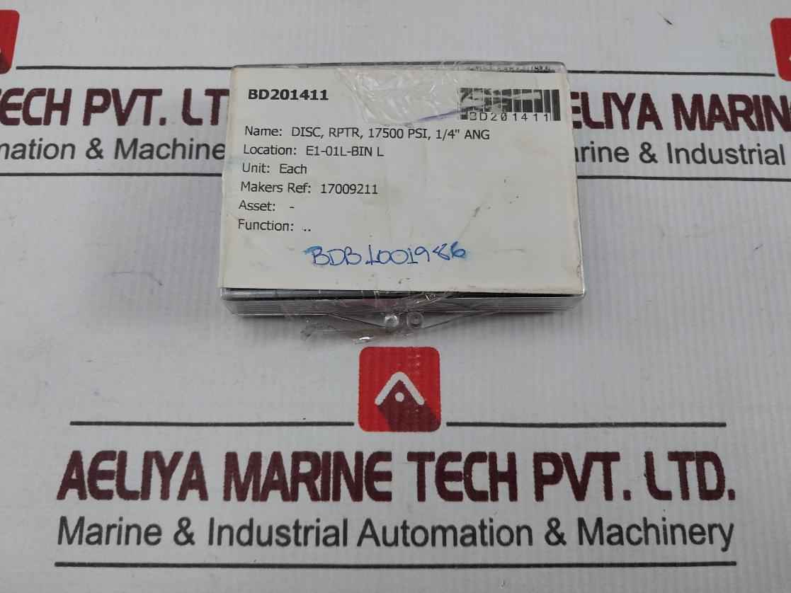 Lot Of 3X Lamot 1/4” Std (Aa) Rupture Pressure Lmd-dtl-1002 F