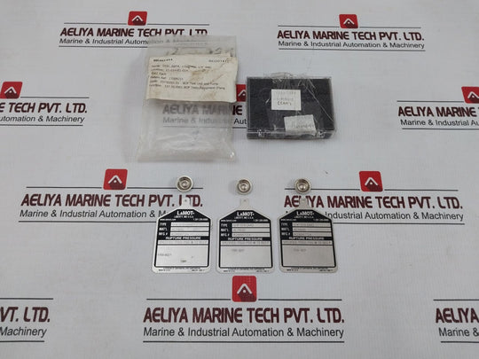Lot of 3X Lamot 1/4” STD (AA) Rupture Pressure LMD-DTL-1002 F