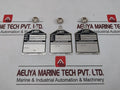 Lot of 3X Lamot 1/4” STD (AA) Rupture Pressure LMD-DTL-1002 F