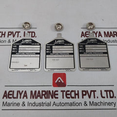 Lot of 3X Lamot 1/4” STD (AA) Rupture Pressure LMD-DTL-1002 F