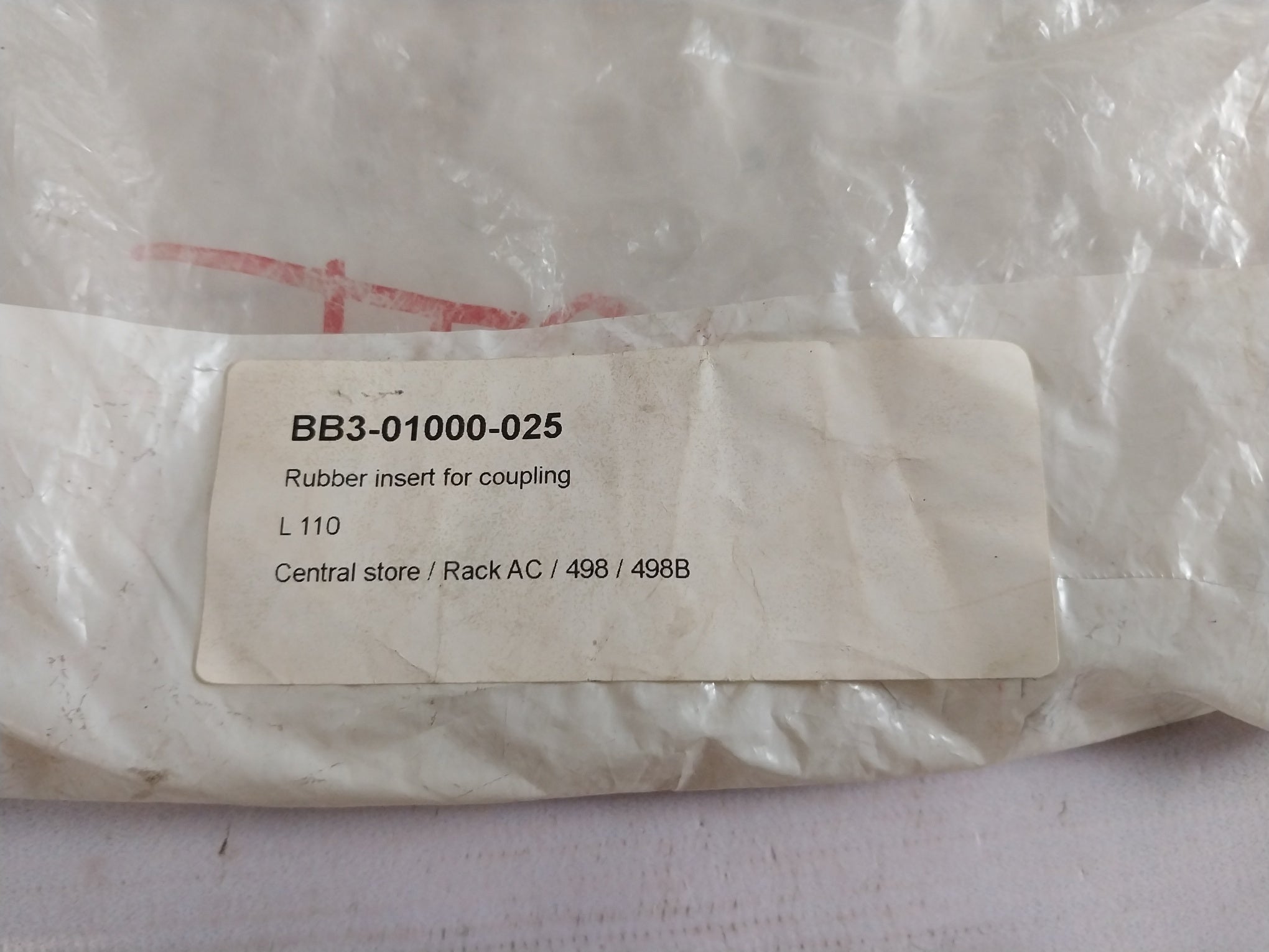 Lot of 3X Lovejoy 11724 Rubber Coupling Spider L-110,Bb3-01000-025