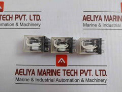 Lot Of 3X Ly3 Omron Power Relay 12Vdc