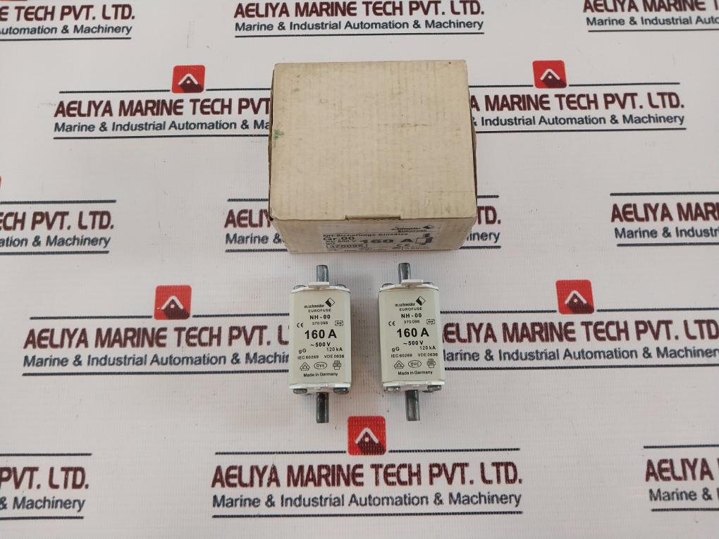 Lot of 3X M.schneider 370096 Eurofuse 160a ac500v