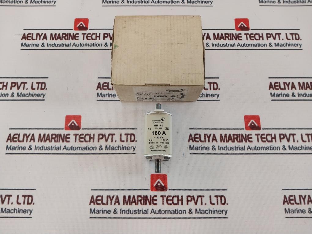 Lot of 3X M.schneider 370096 Eurofuse 160a ac500v