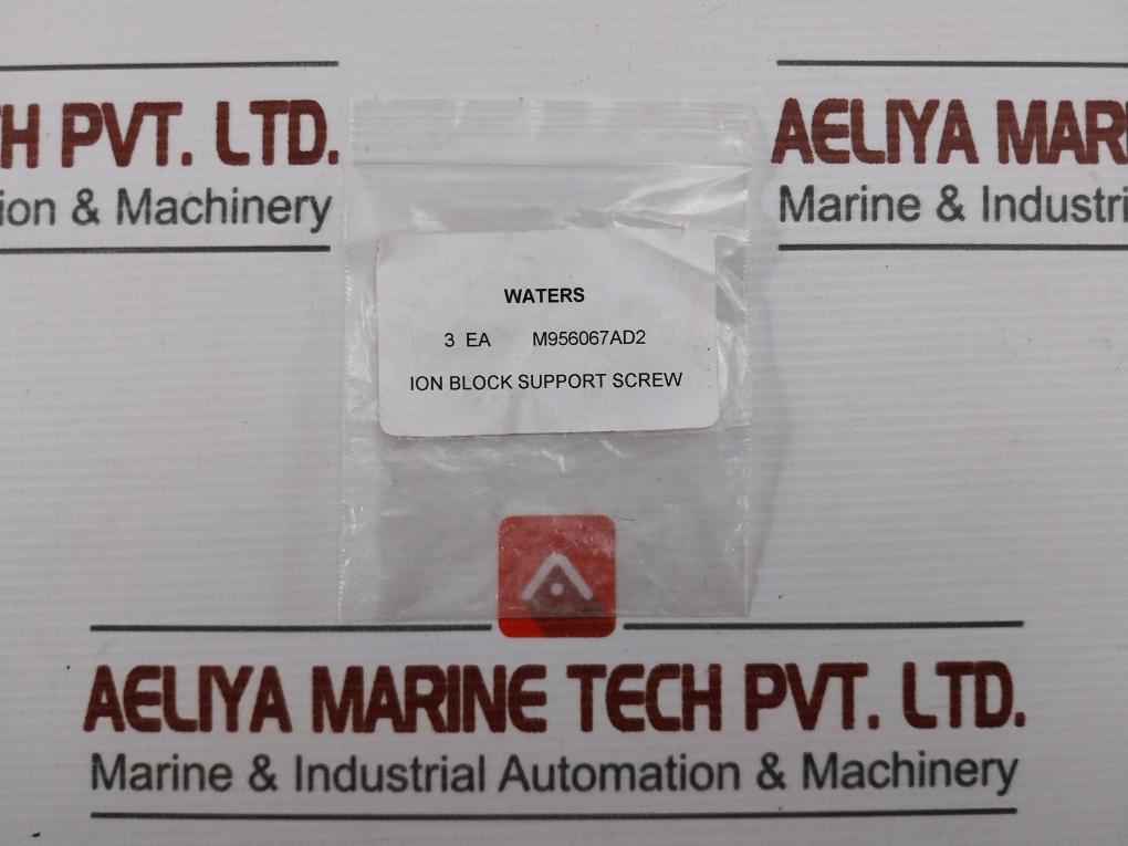Lot Of 3X M956067Ad2 Waters Ion Block Support Screw