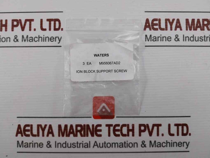 Lot Of 3X M956067Ad2 Waters Ion Block Support Screw