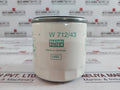 Lot of 4X MANN FILTER W 712/43 Oil Filter