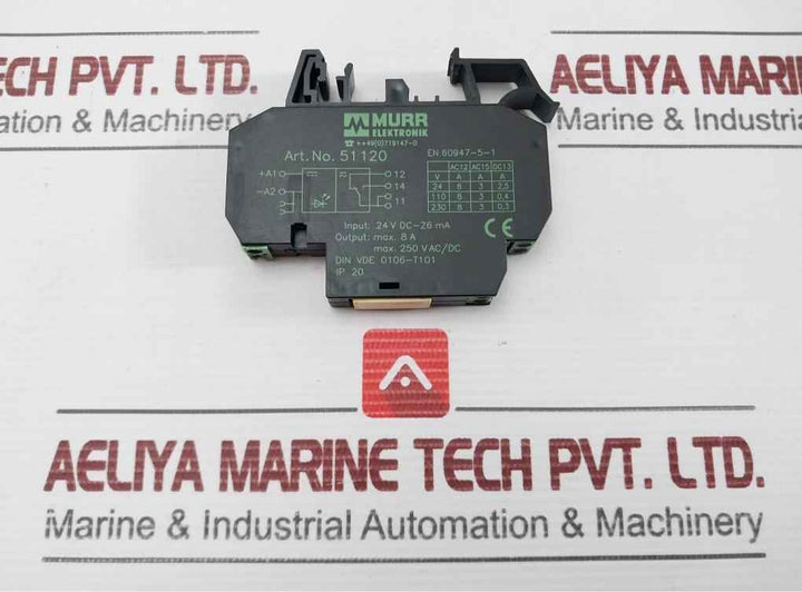 Lot Of 3X Murr Elektronik 51120 Output Relay 250V Ac/Dc