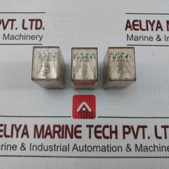 Lot Of 3X My4 Miniature Power Relay 24Vdc Omron