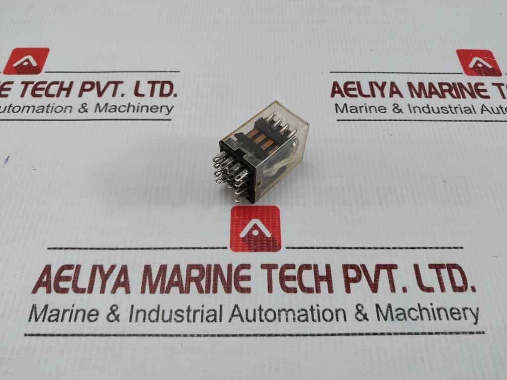 Lot Of 3X My4 Miniature Power Relay 24Vdc Omron