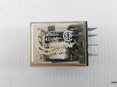 Lot Of 3X My4 Miniature Power Relay 24Vdc Omron
