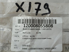 Lot Of 3X N05 Lock Nut Fastener For Main Feed Pump 17211 X179 50 Gm