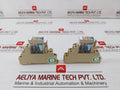 Lot Of 3X Omron Interface Relay With Socket 24V Dc G2R-2-sni(S)