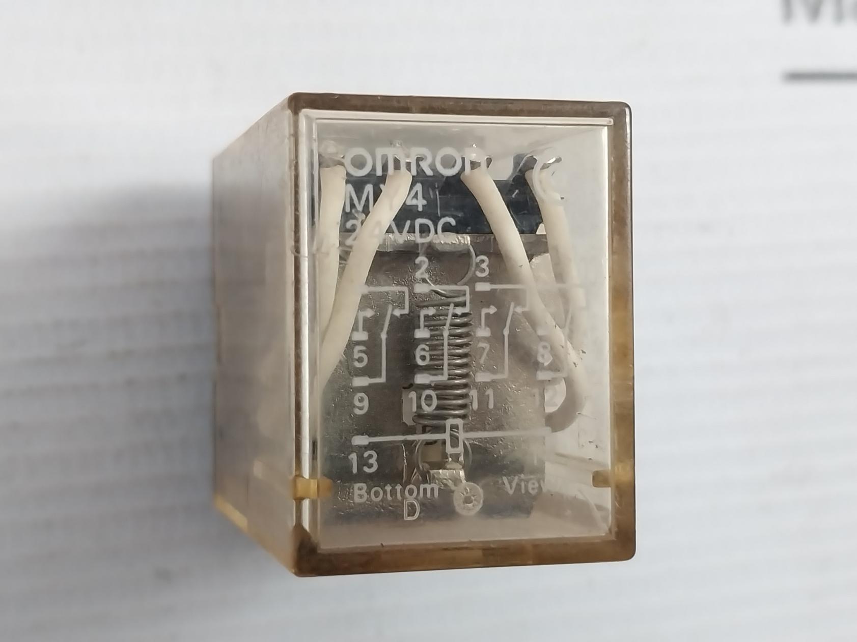 Lot Of 3X Omron My4 Miniature Power Relay
