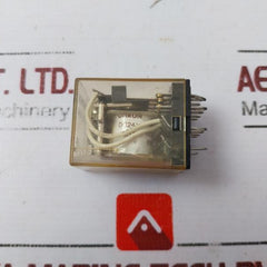 Lot of 3X OMRON MY4 Miniature Power Relay DC24V