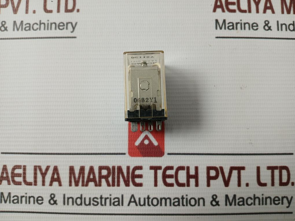 Lot Of 3X Omron My4Z Miniature Power Relay Dc 110V 0682Y1