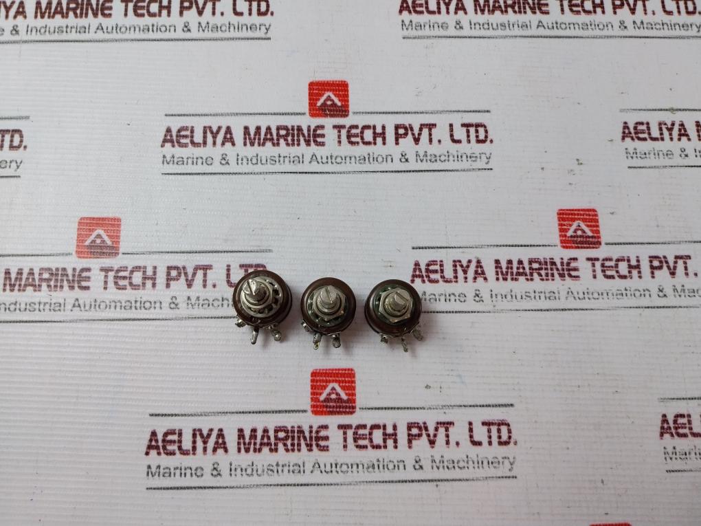 Lot Of 3X Pankaj R.W-1 Potentiometer