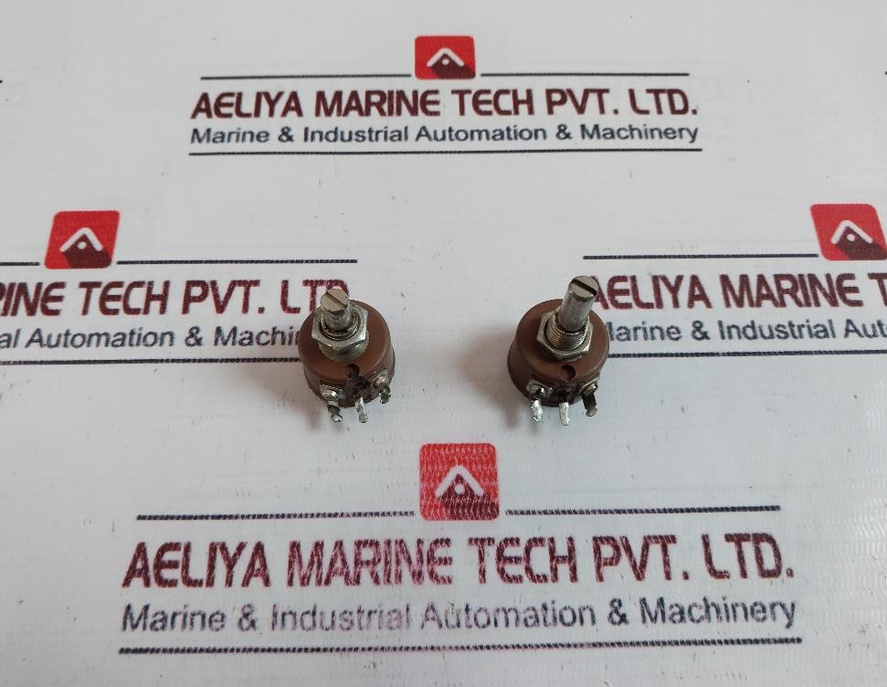 Lot Of 3x Pankaj R.W-1 Wire Wound Potentiometer