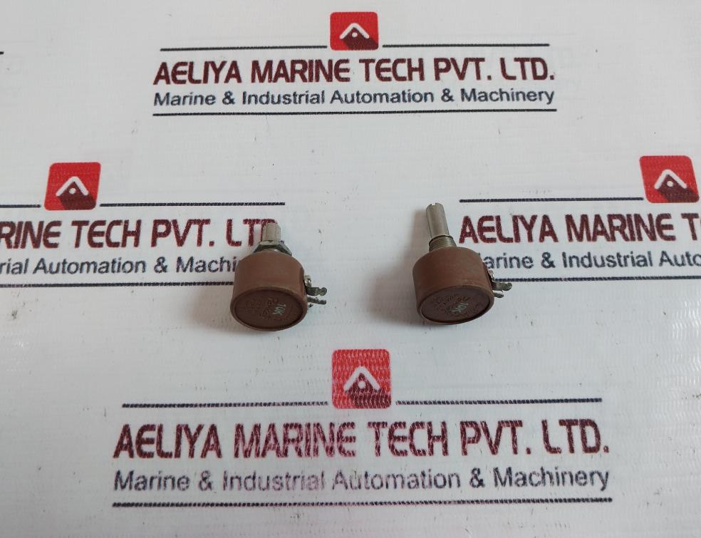 Lot Of 3x Pankaj R.W-1 Wire Wound Potentiometer