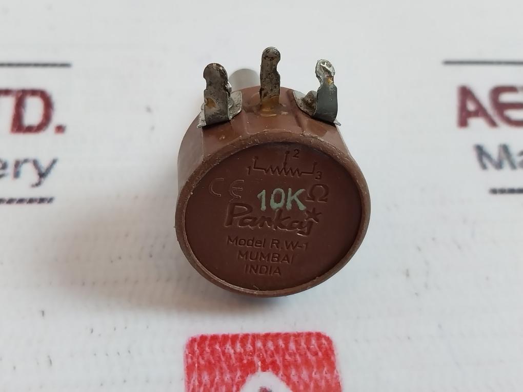 Lot of 3X Pankaj R.W-1 Wire Wound Potentiometer