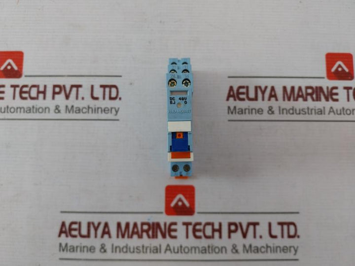 Lot of 3X PARAMOUNT P2-FPZI Plug in Relay Socket DC 48V 7A/250VAC