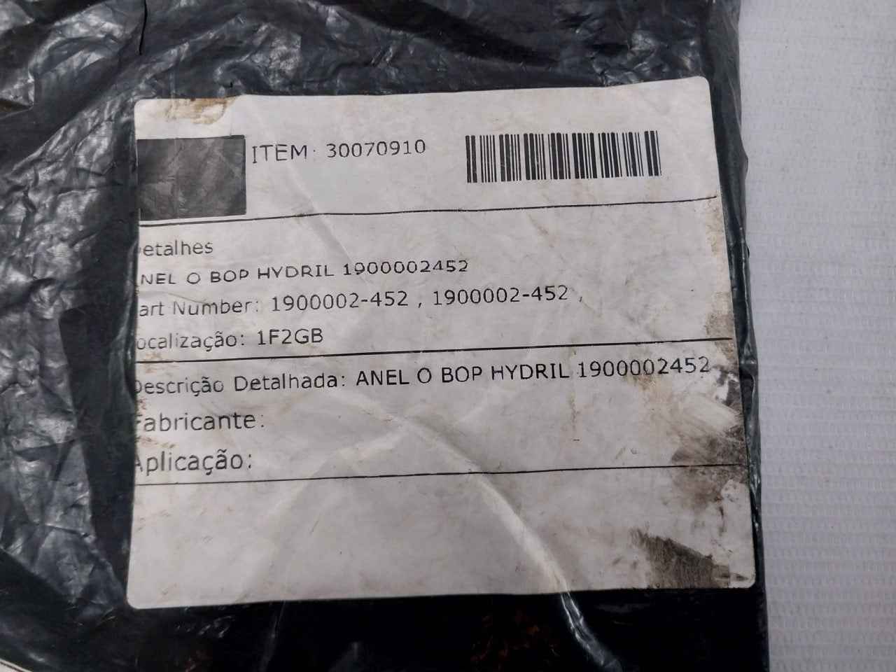 Lot Of 3X Parker N0552 2-452 Anel O Bop O-ring For Spare Part Assy 28-15 Rev F2