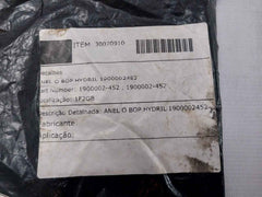 Lot Of 3X Parker N0552 2-452 Anel O Bop O-ring For Spare Part Assy 28-15 Rev F2