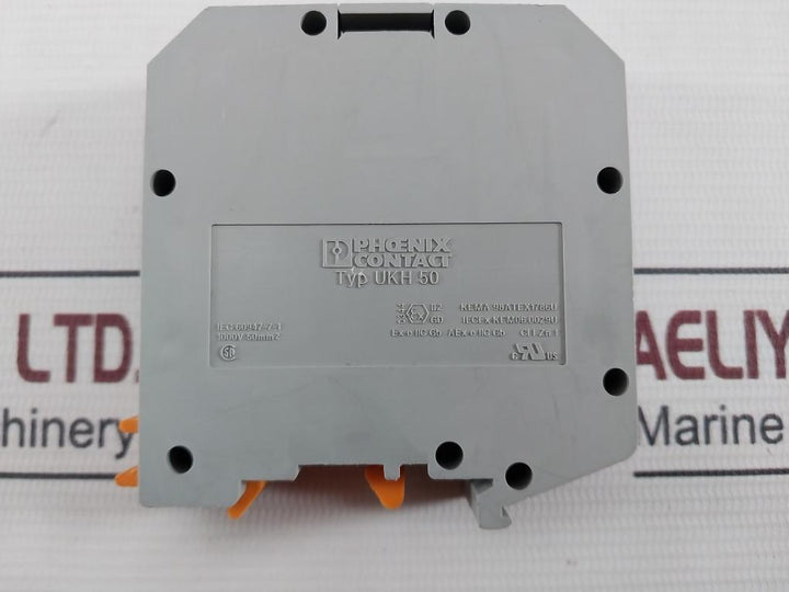 Lot of 3X PHOENIX CONTACT UKH 50 High-current Terminal Block 1000V 50 MM2