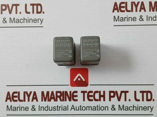 Lot Of 3X Potter & Brumfield Khs-17A11-120 Relay 50/60Hz