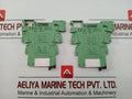Lot Of 3X Relay Base Plc-bsp-24Dc/21 2961105 Phoenix Contact 24V Dc