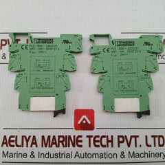 Lot Of 3X Relay Base Plc-bsp-24Dc/21 2961105 Phoenix Contact 24V Dc