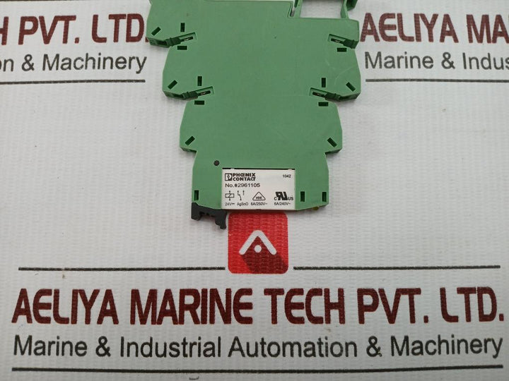 Lot Of 3X Relay Base Plc-bsp-24Dc/21 2961105 Phoenix Contact 24V Dc