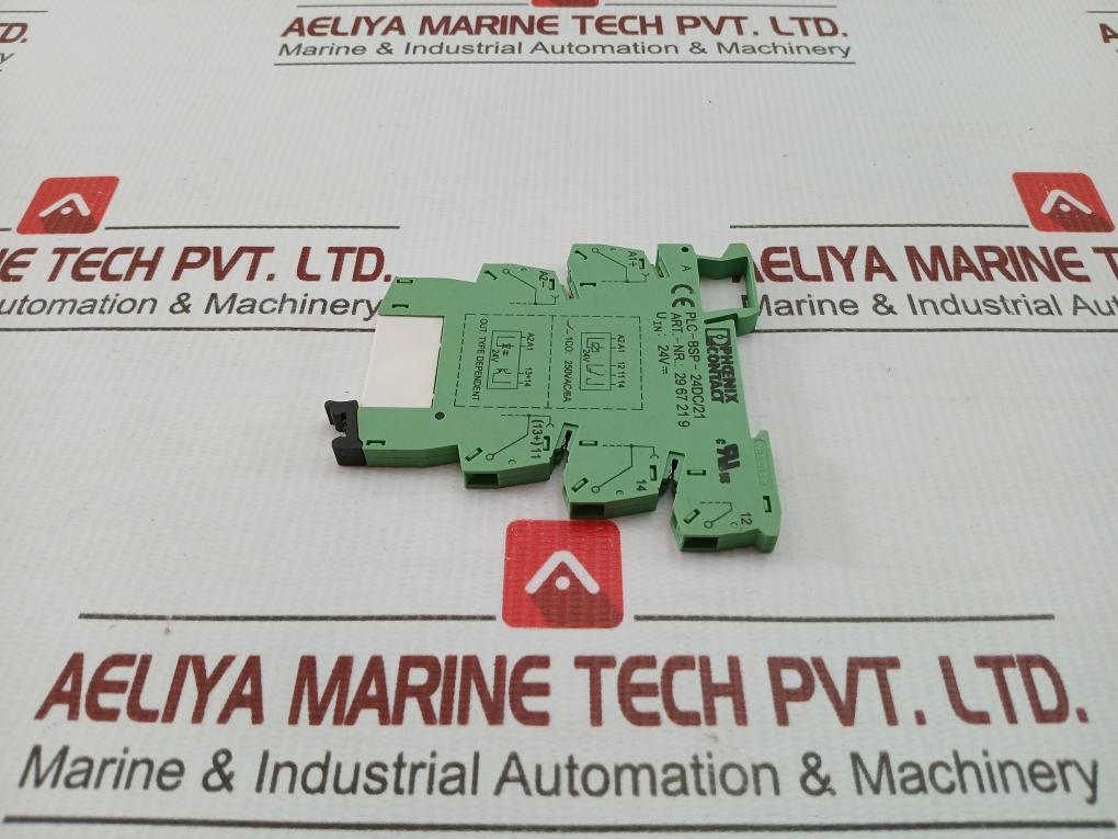 Lot Of 3X Relay Base Plc-bsp-24Dc/21 2961105 Phoenix Contact 24V Dc