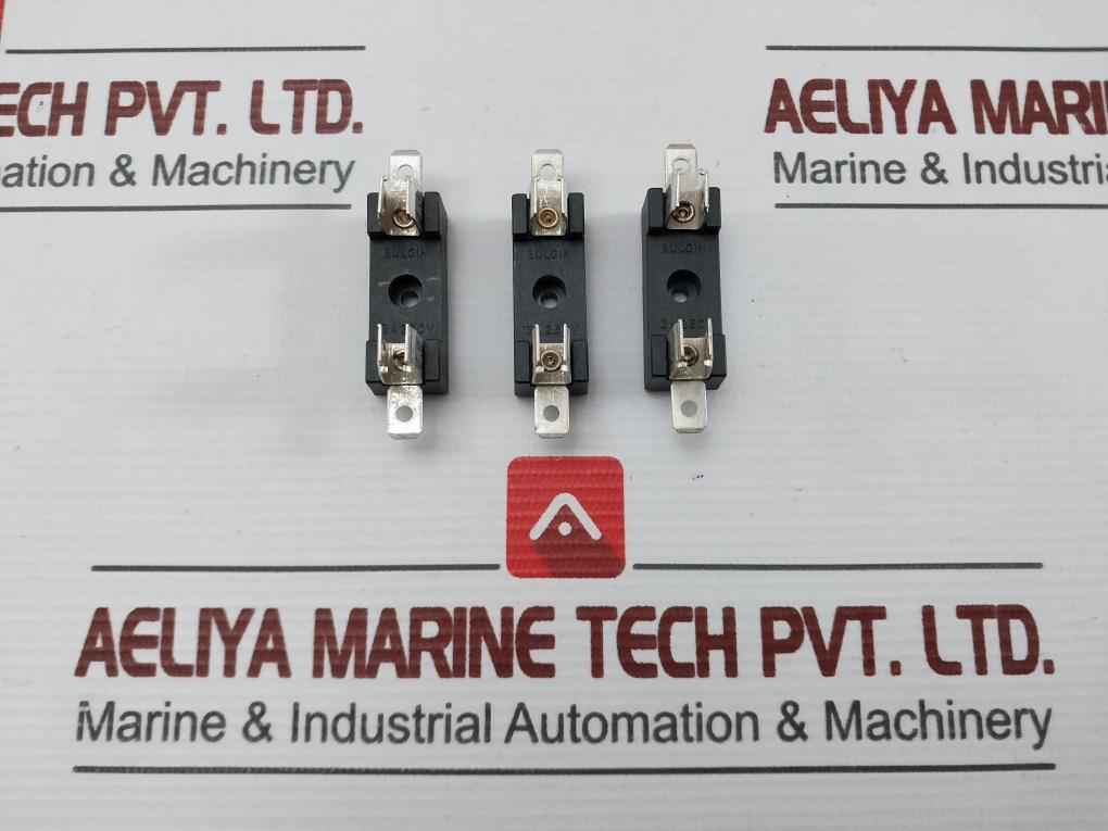 Lot Of 3X Rs 213-7564 Bulgin Fuse Holder 13A 250V Open Base 1.25”