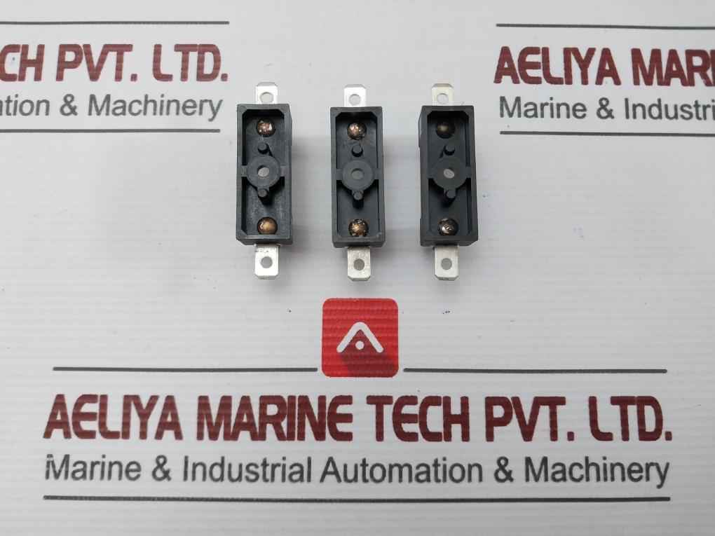 Lot Of 3X Rs 213-7564 Bulgin Fuse Holder 13A 250V Open Base 1.25”