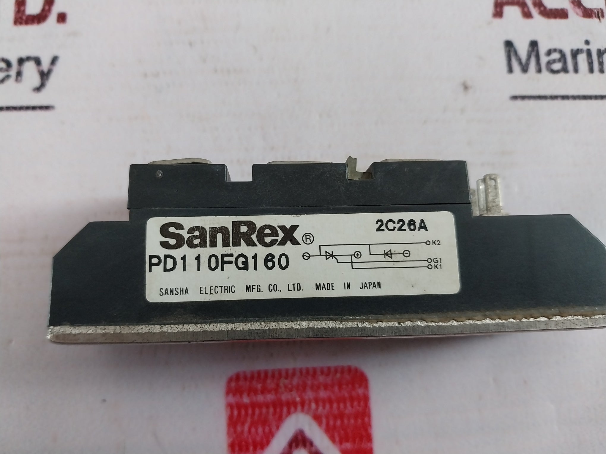 Lot Of 3X Sanrex PD110FG160 Power Module