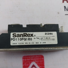 Lot Of 3X Sanrex PD110FG160 Power Module