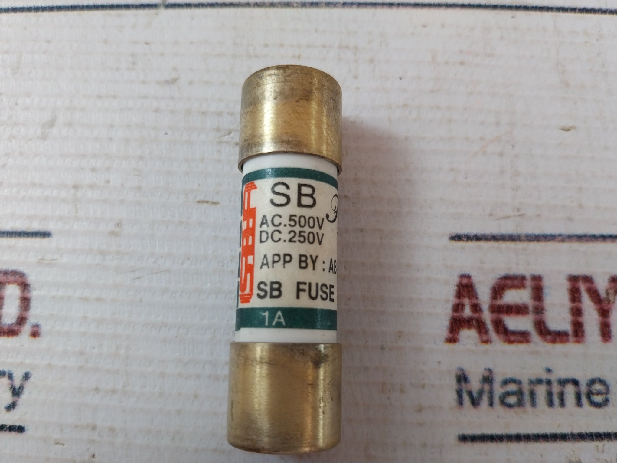 Lot Of 3X Sb Fuse Sb-c1 Cartridge Fuse Ac 500V Dc 250V